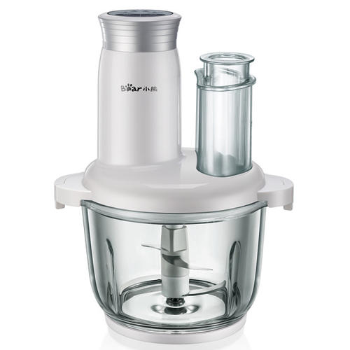 Explain in detail how food-grade grease should be used in a food processor